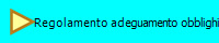 Regolamento adeguamento obblighi